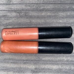 MAC Cosmetics Lipglass (Poetique & Prrr)